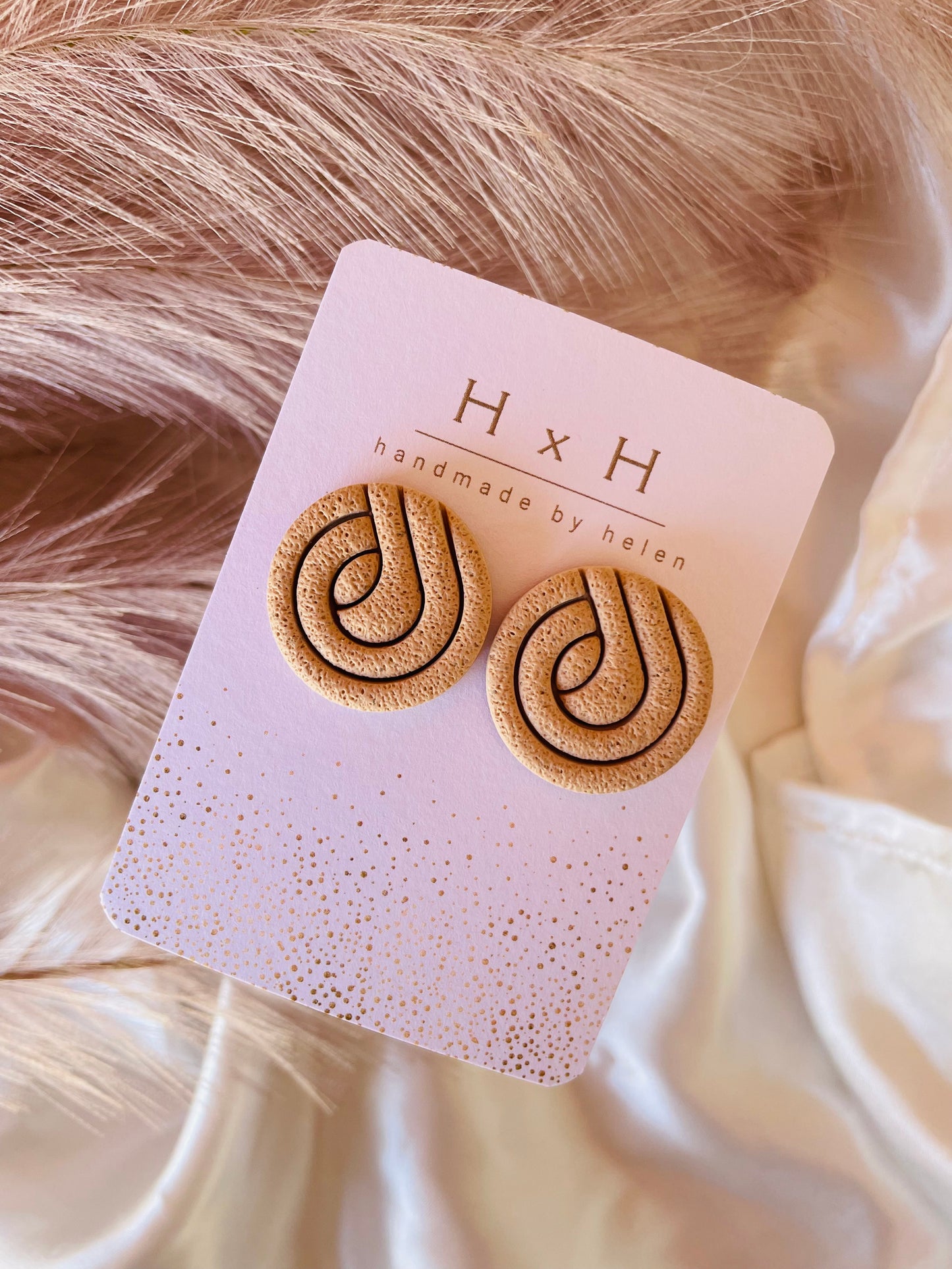 art deco studs