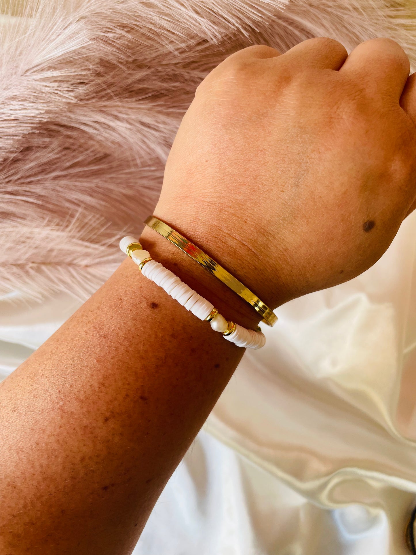 pearl accent bracelet