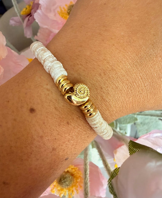 sea shell bracelet