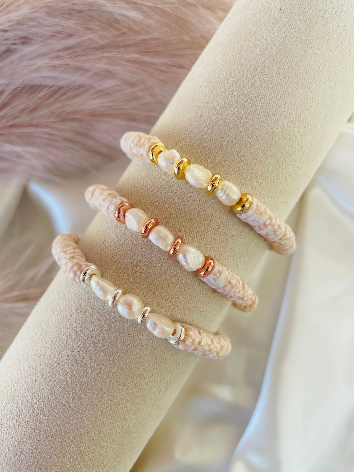 pearl highlight bracelet