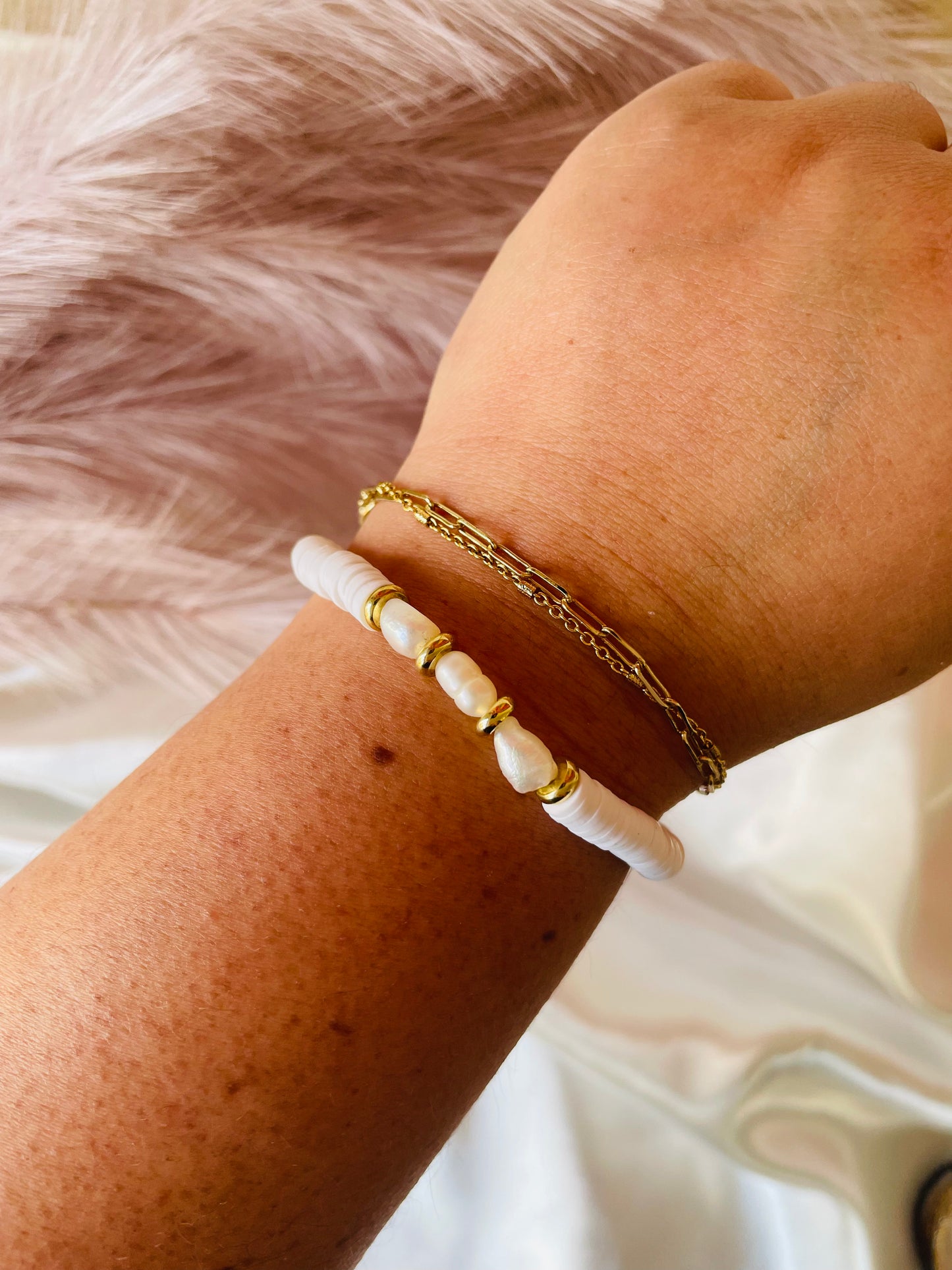 pearl highlight bracelet