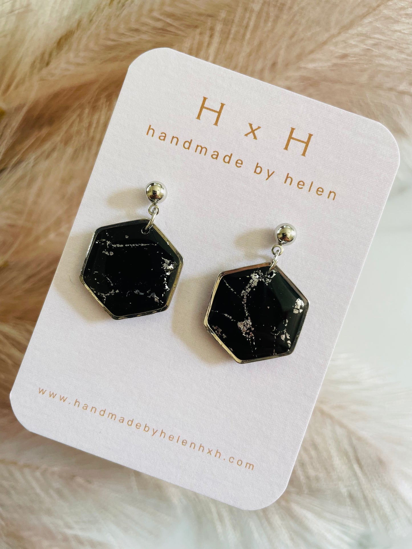 hexagon dangles