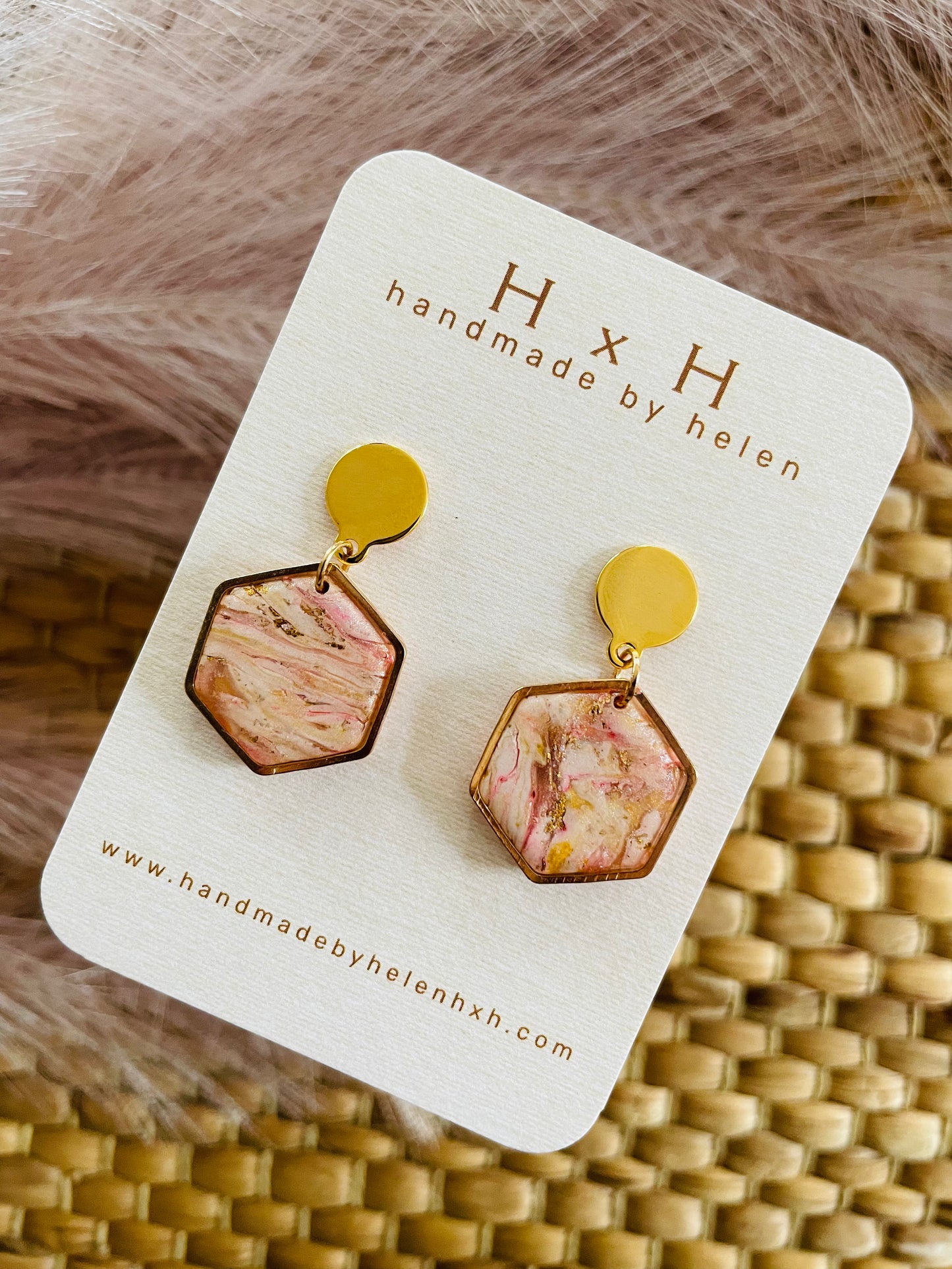 hexagon dangles