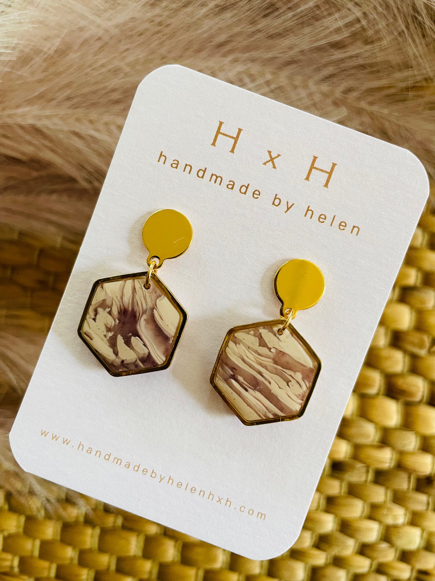 hexagon dangles