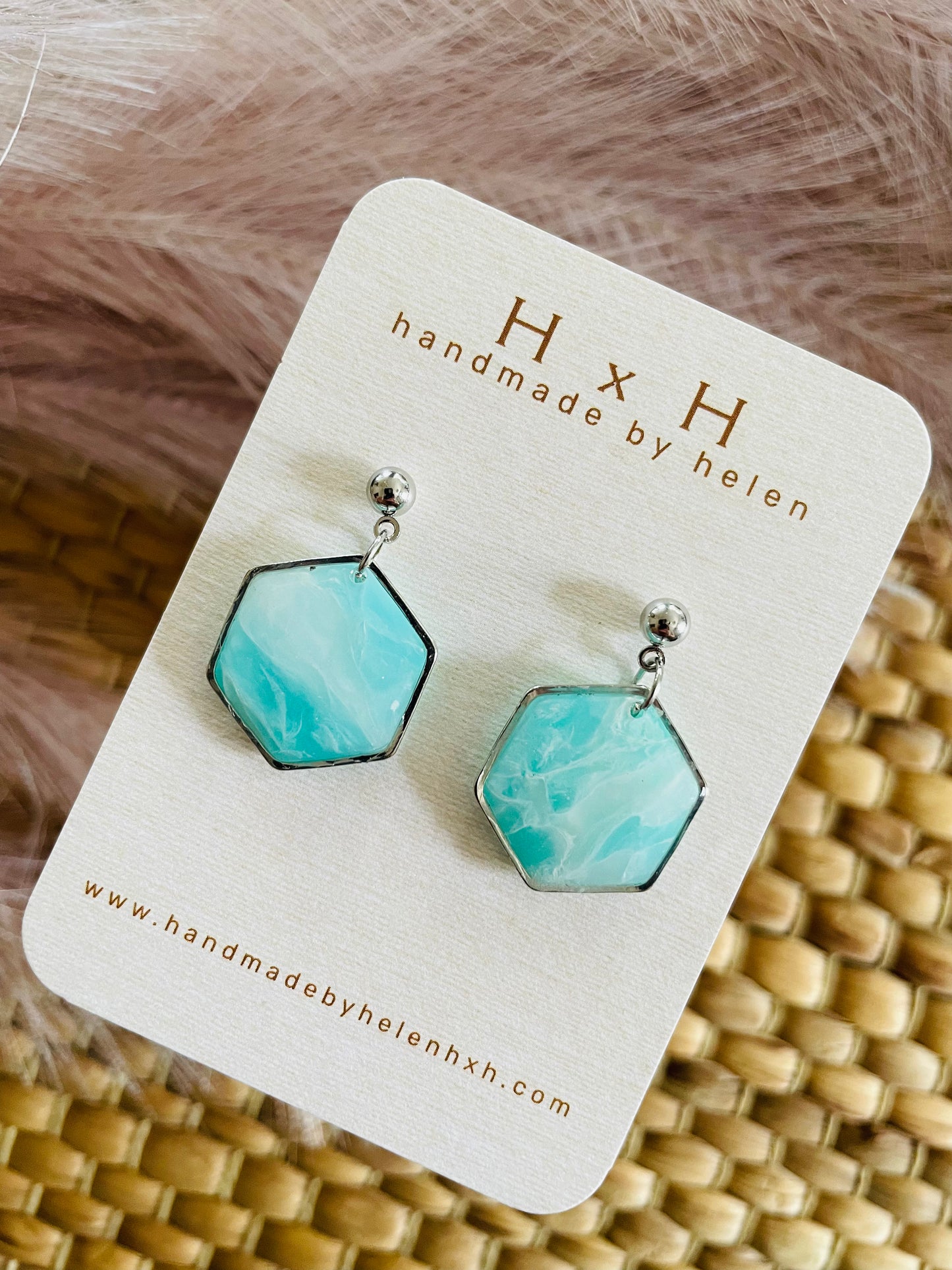 hexagon dangles